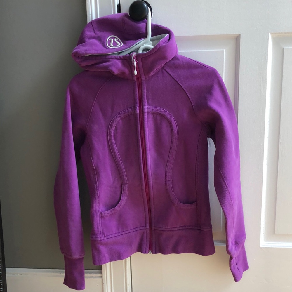 Lulumon scuba purple hoodie